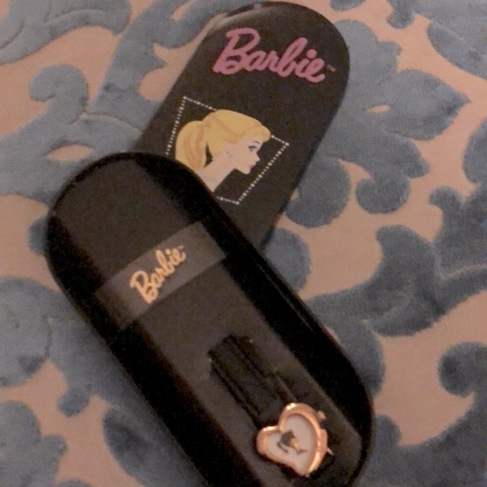 Barbie Nostalgic timepiece in original box.
